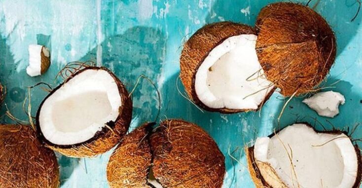 kelapa untuk membersihkan tubuh dari parasit